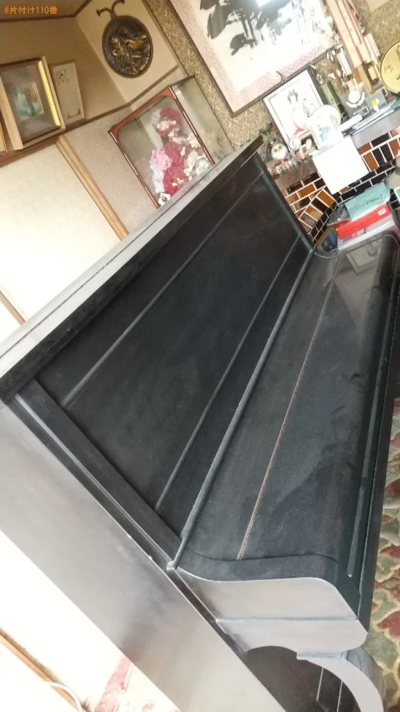 【福山市本郷町】アップライトピアノの回収・処分ご依頼 お客様の声