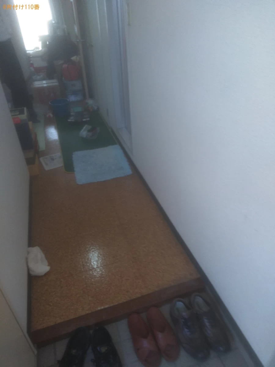 【松山市】テーブル、本棚、一般ごみ、物干し竿等の回収・処分ご依頼