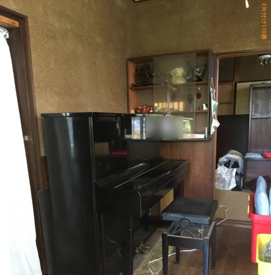 【岐阜市隆城町】アップライトピアノの回収・処分ご依頼　お客様の声