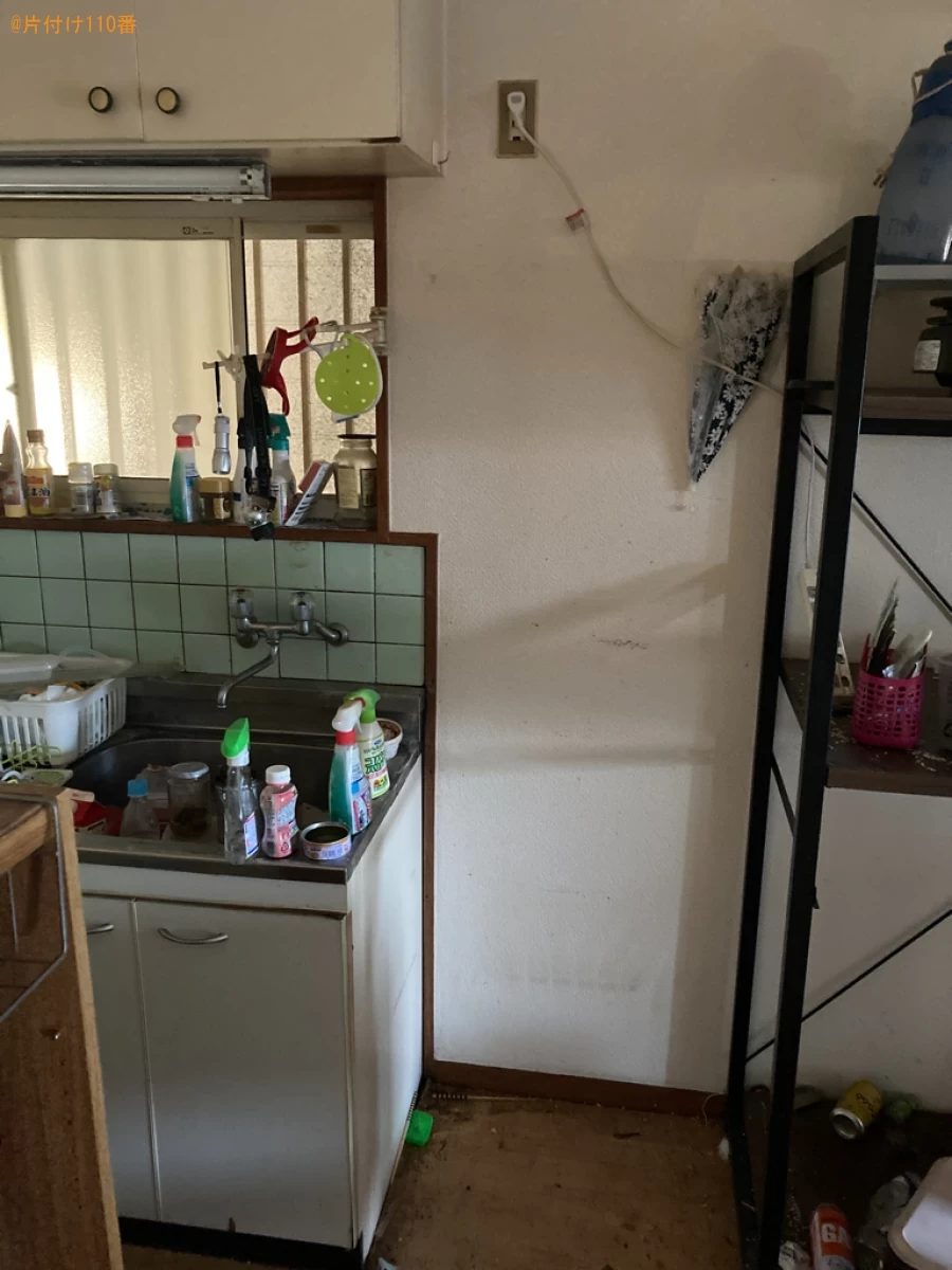 【鹿児島市】冷蔵庫、タンス、食器棚等の回収・処分ご依頼