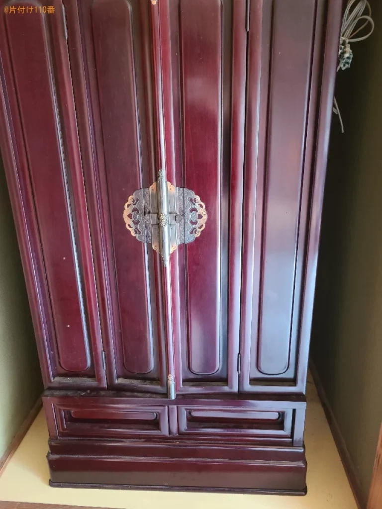 【高岡郡越知町】仏壇の回収・処分ご依頼　お客様の声