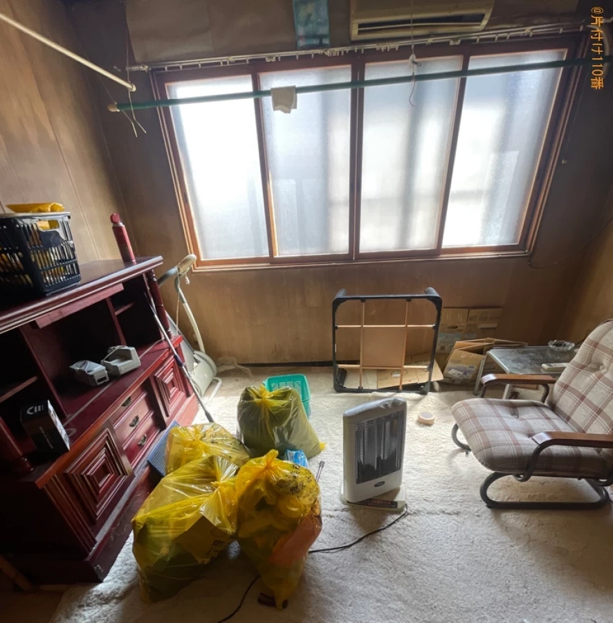 【青森市港町】冷蔵庫、洗濯機、タンス、食器棚、ヒーター等の回収