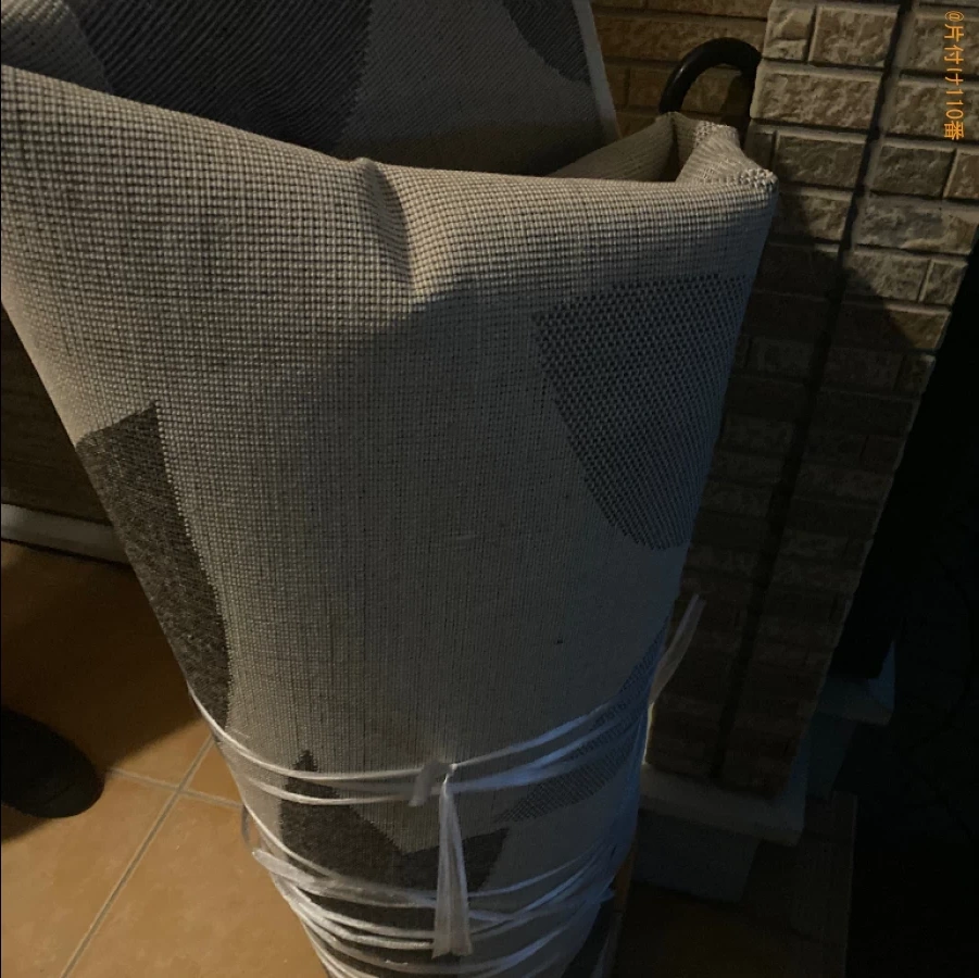 【川越市岸町】折りたたみテーブル、カーペットの回収・処分ご依頼