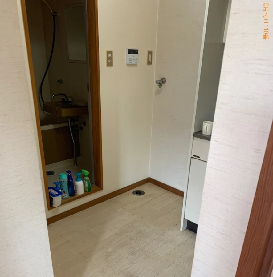 【鳥取市】マットレス付きシングルベッド、冷蔵庫、洗濯機等の回収