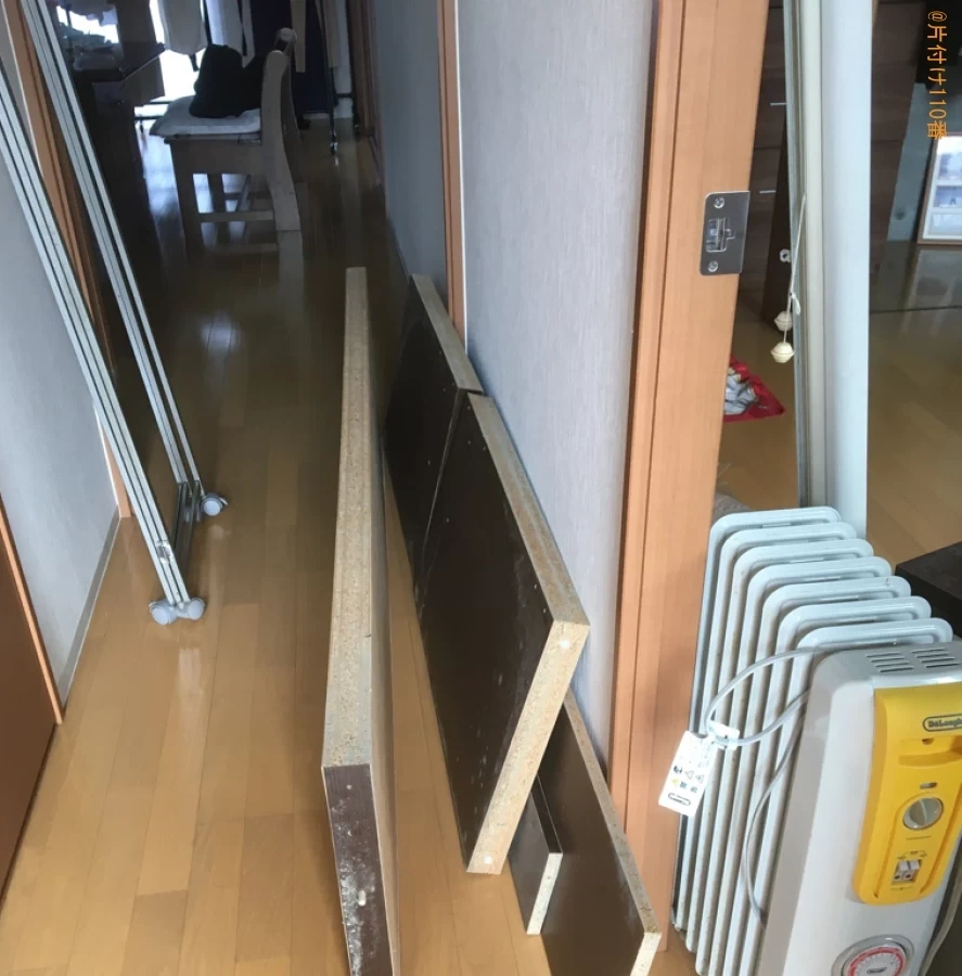 【岐阜市柳津町】ロールスクリーン、タンス、鍋、木材等の回収・処分