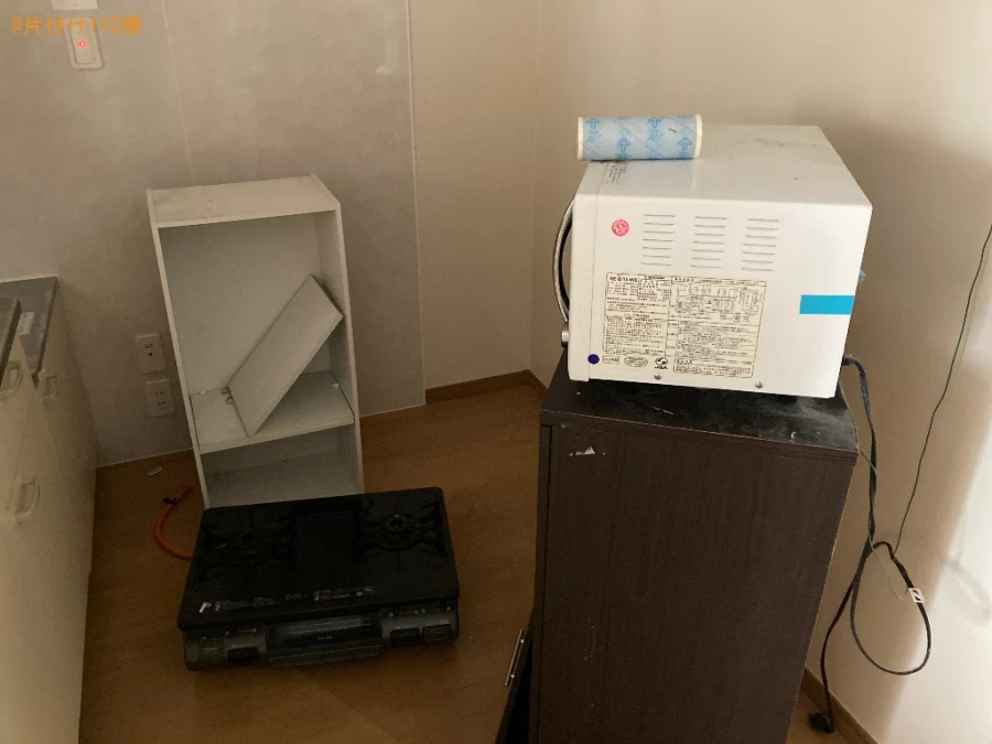 【鹿児島市】電子レンジ、プリンター、ポット、座椅子等の回収