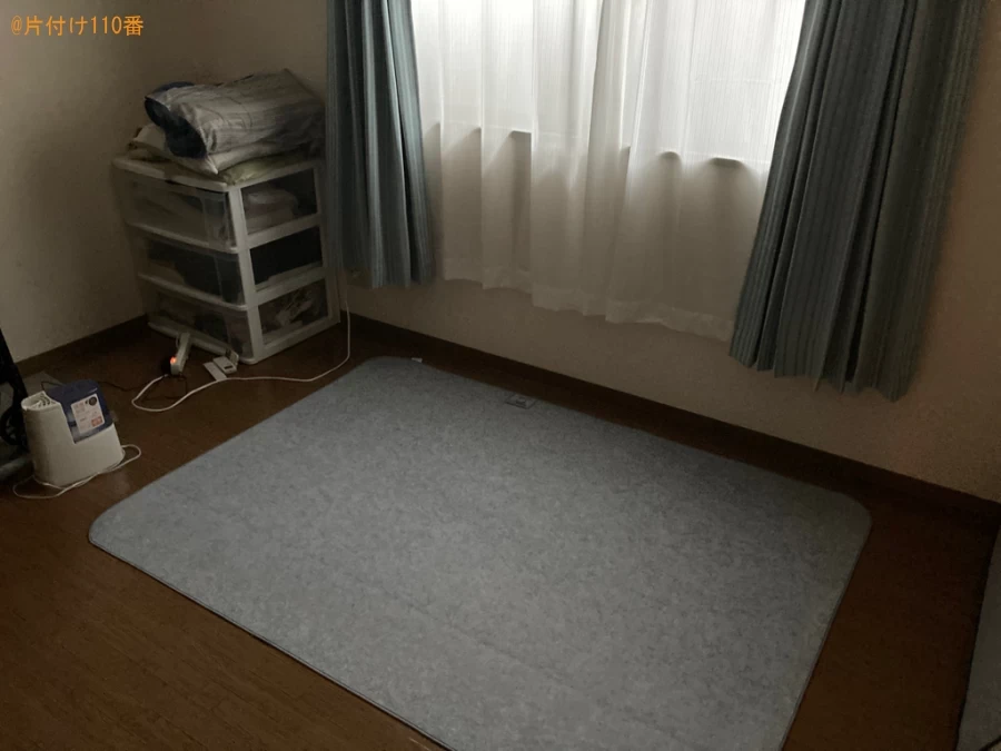 【鹿児島市】マットレス付きダブルベッドの回収・処分ご依頼