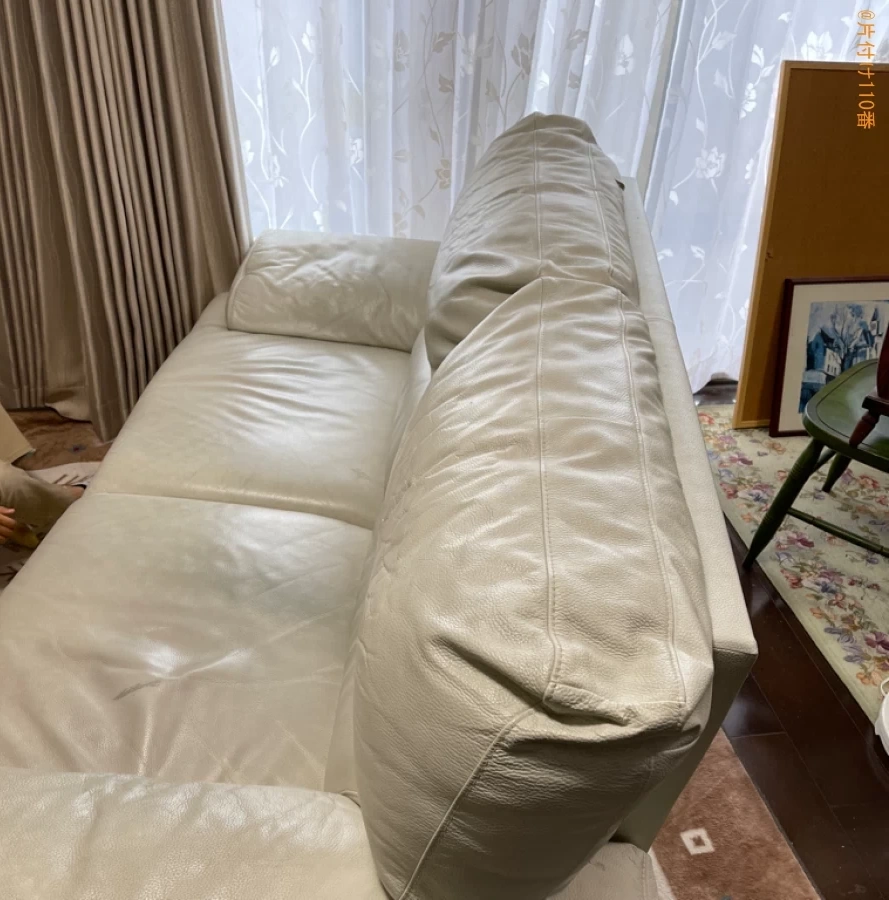 【岡山市北区】ソファー、テーブル、椅子、ゴミ箱、扇風機等の回収