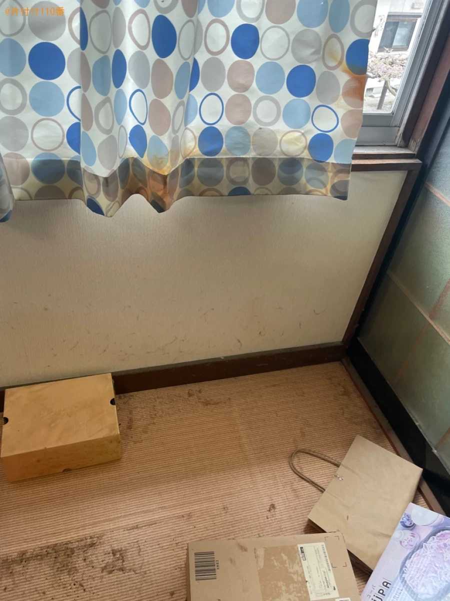 【弘前市】マットレス付きシングルベッド、洗濯機、タンス等の回収