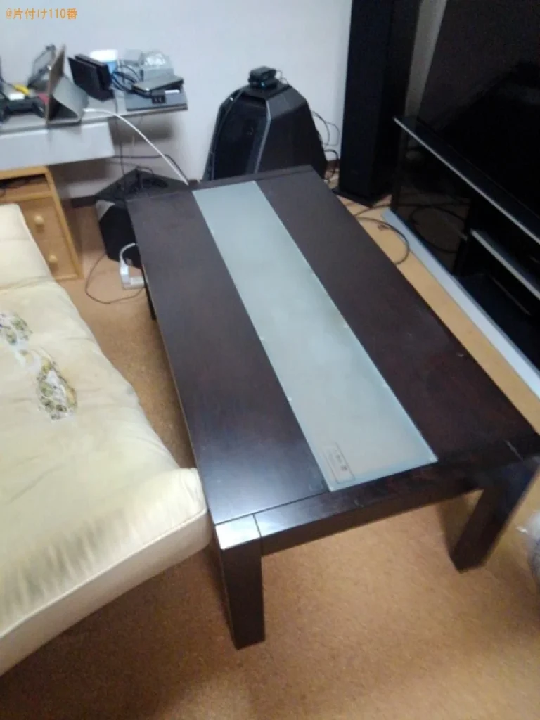 【富士宮市】二人掛けソファー、折り畳み座椅子、布団等の回収・処分