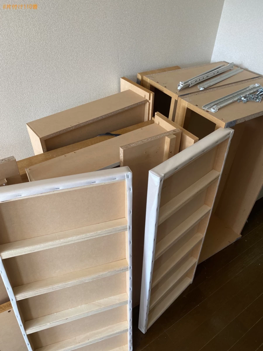 【入間市】マットレス付きシングルベッドの回収・処分ご依頼