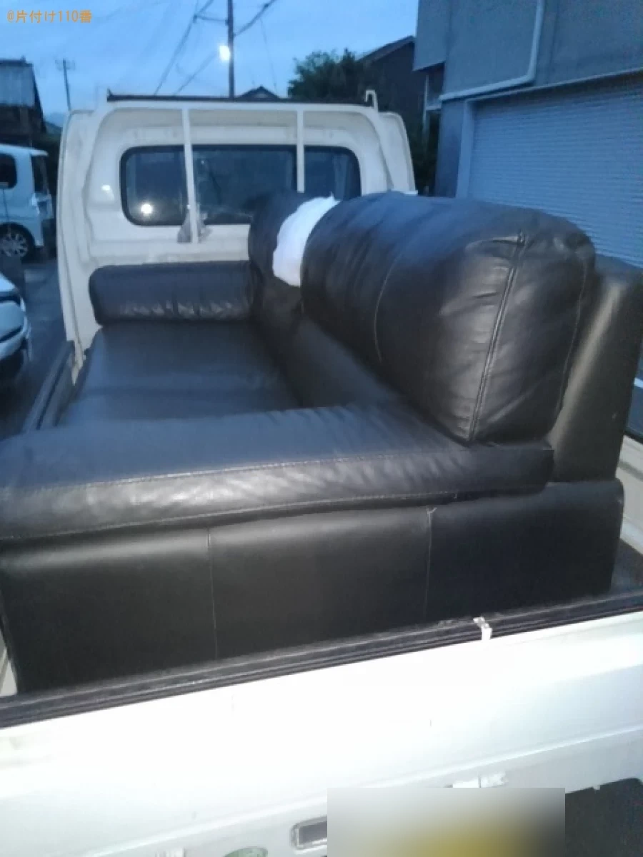 【富士宮市】三人掛けソファーの回収・処分ご依頼 お客様の声
