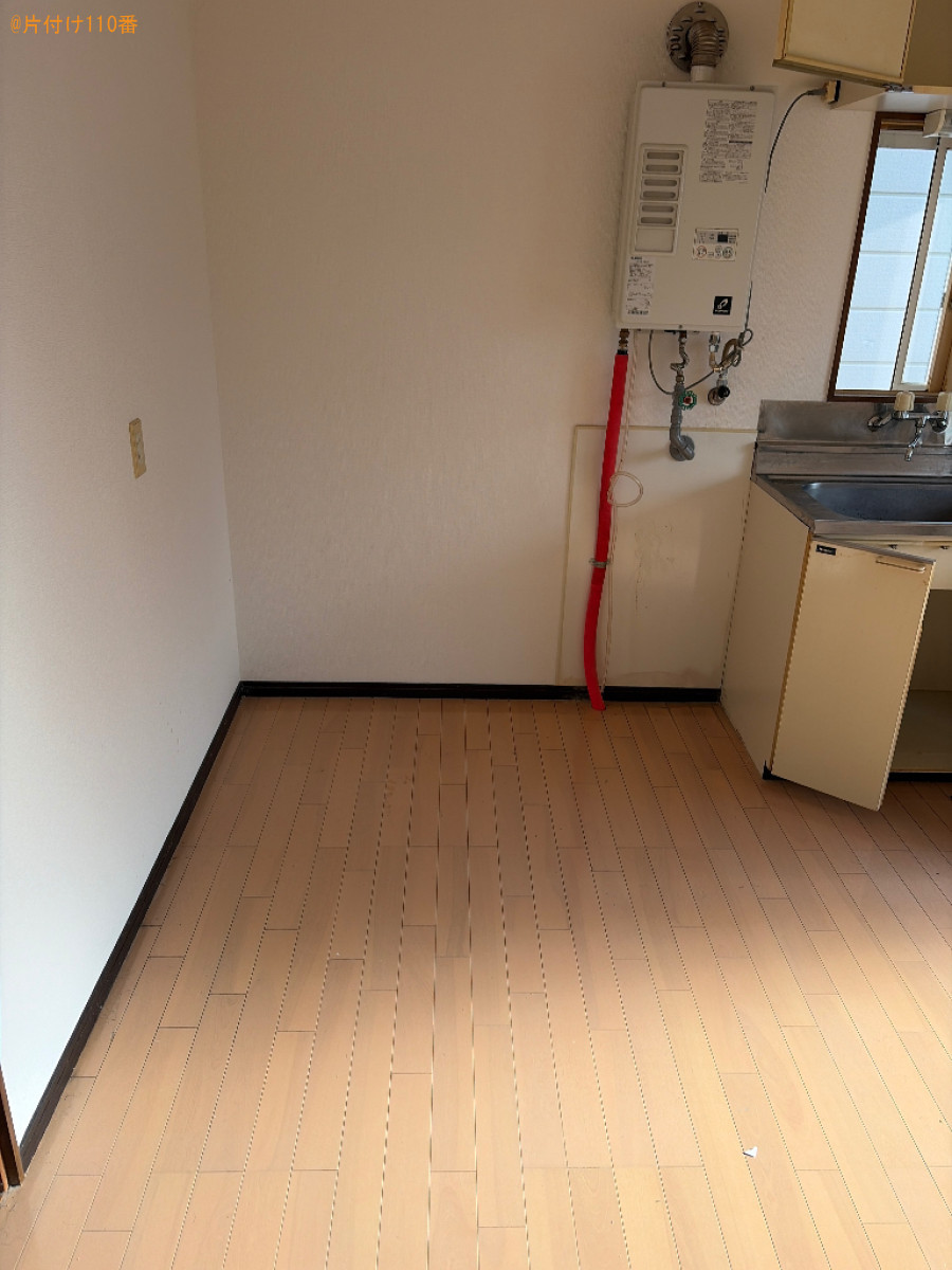 【五所川原市元町】マットレス付きセミダブルベッド、洗濯機等の回収