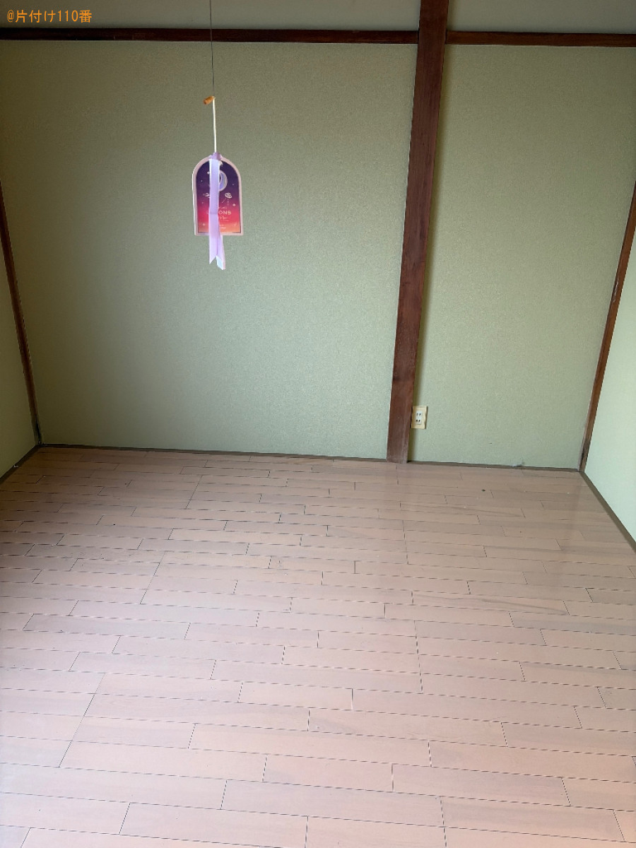 【五所川原市元町】マットレス付きセミダブルベッド、洗濯機等の回収