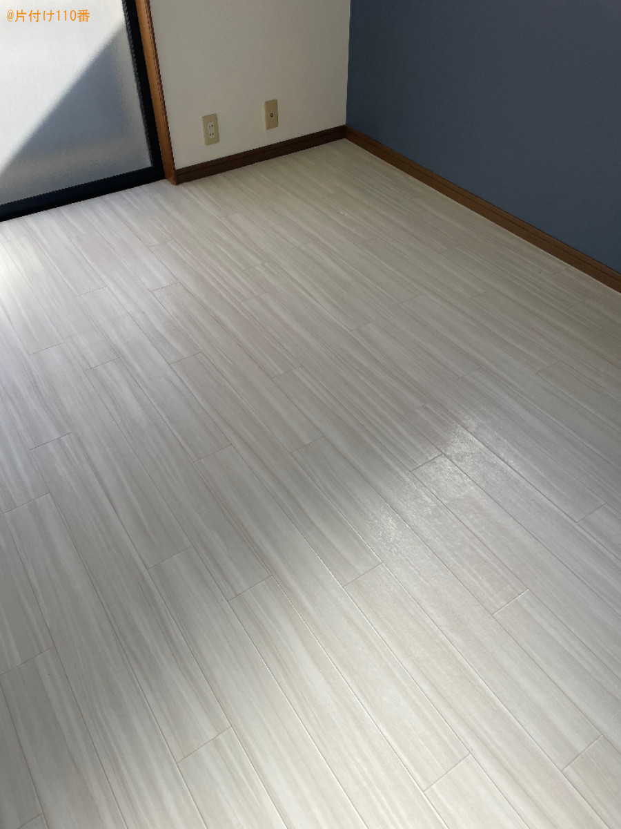 【浜松市中央区】フローリング洗浄とワックス仕上げ等ご依頼