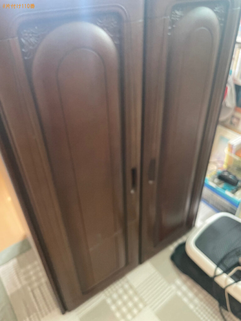 【静岡市駿河区】婚礼タンスの回収・処分ご依頼　お客様の声