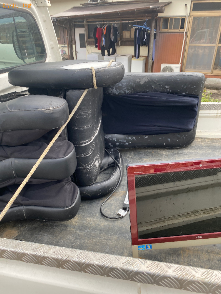 【別府市田の湯町】マッサージチェア、モニターの回収・処分ご依頼