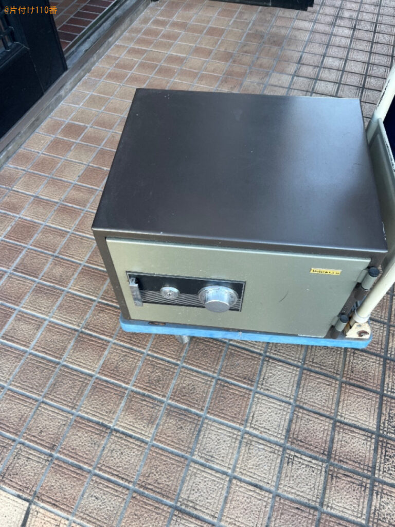 【佐賀市嘉瀬町】金庫の回収・処分ご依頼　お客様の声