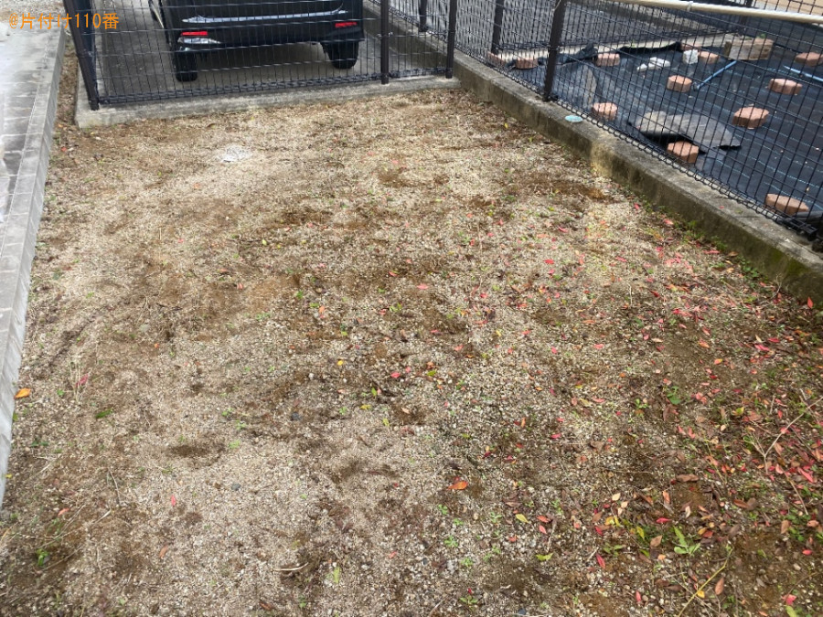 【奈良市古市町】草刈り、草むしり作業ご依頼 お客様の声