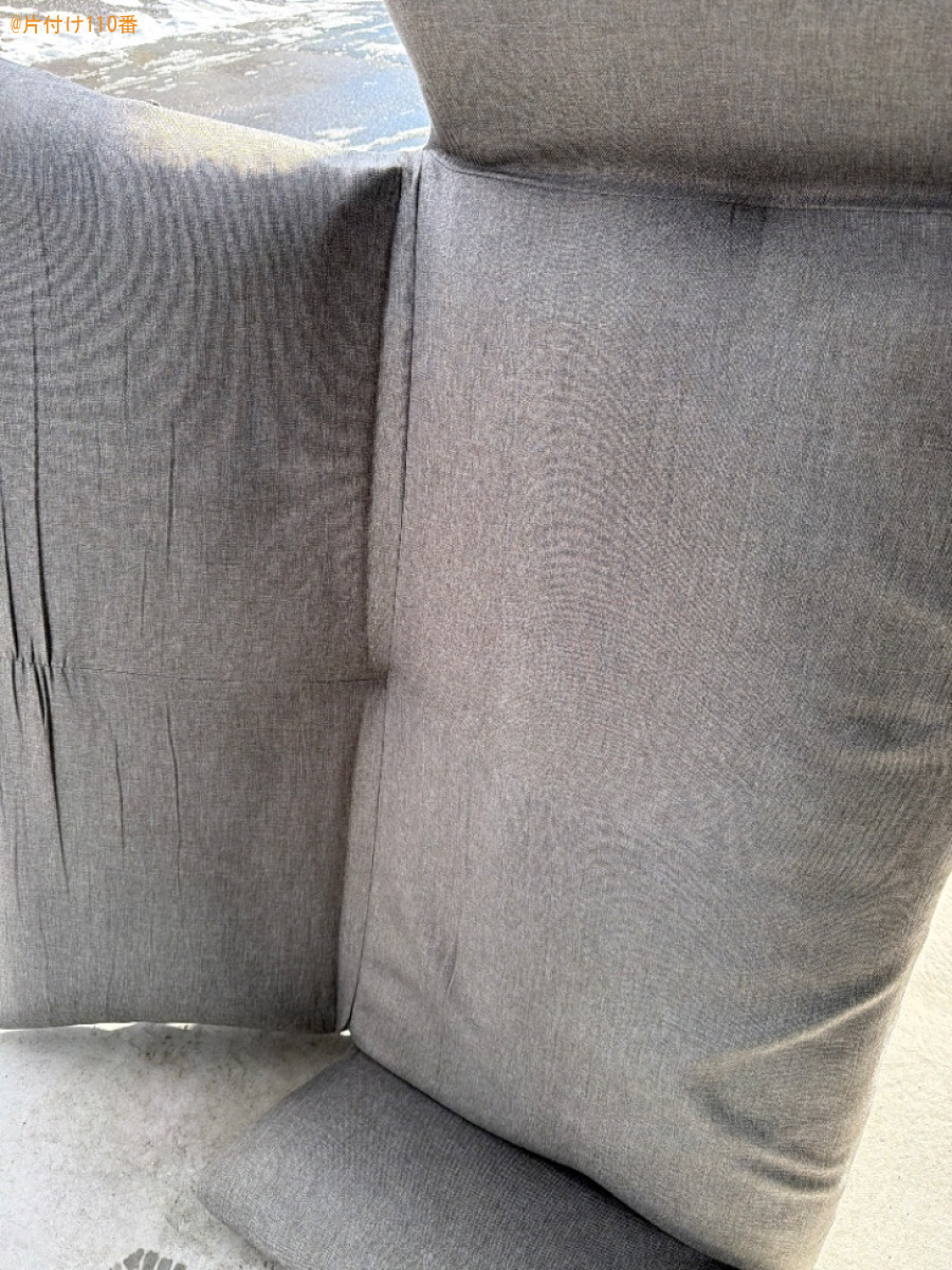 【弘前市】二人掛けソファーの回収・処分ご依頼　お客様の声