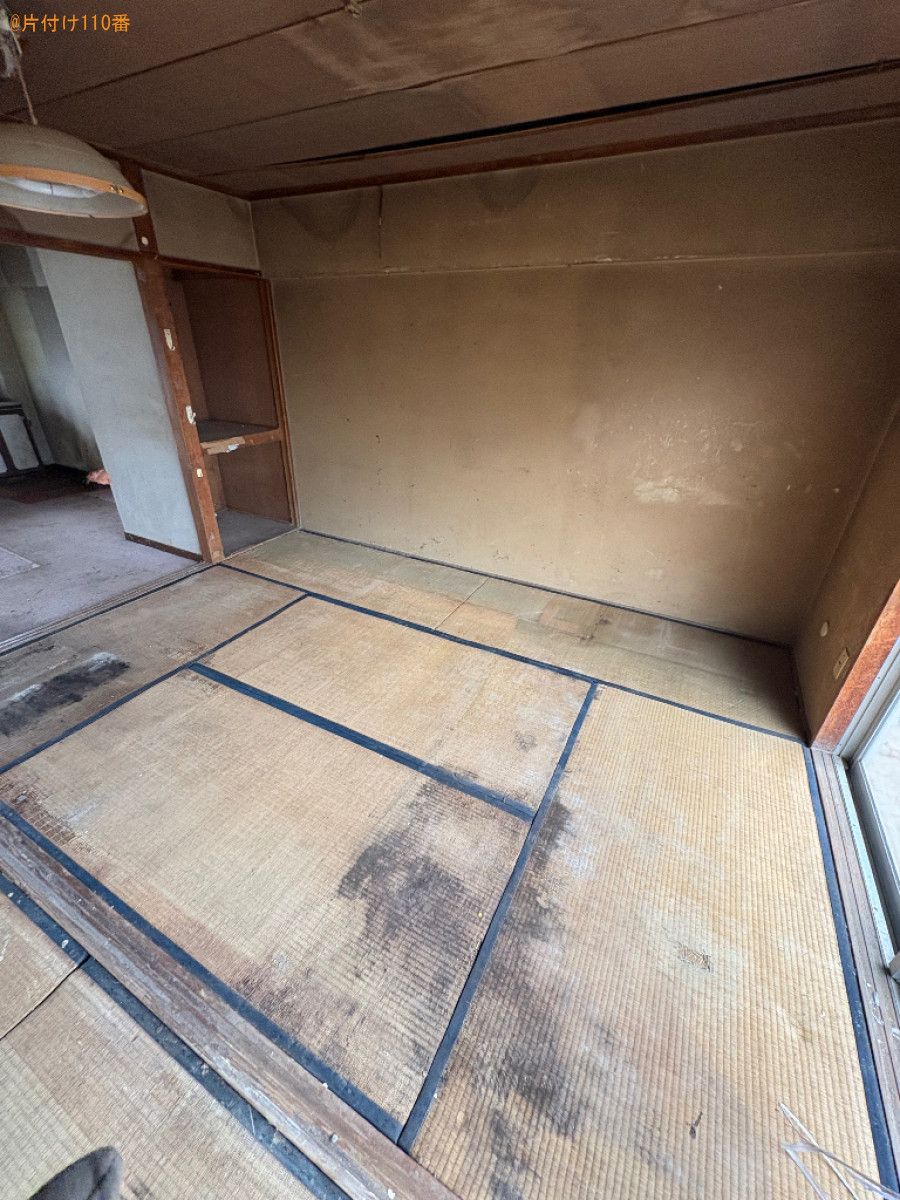 【甲斐市竜王新町】冷蔵庫、電子レンジ、食器棚、テーブル等の回収