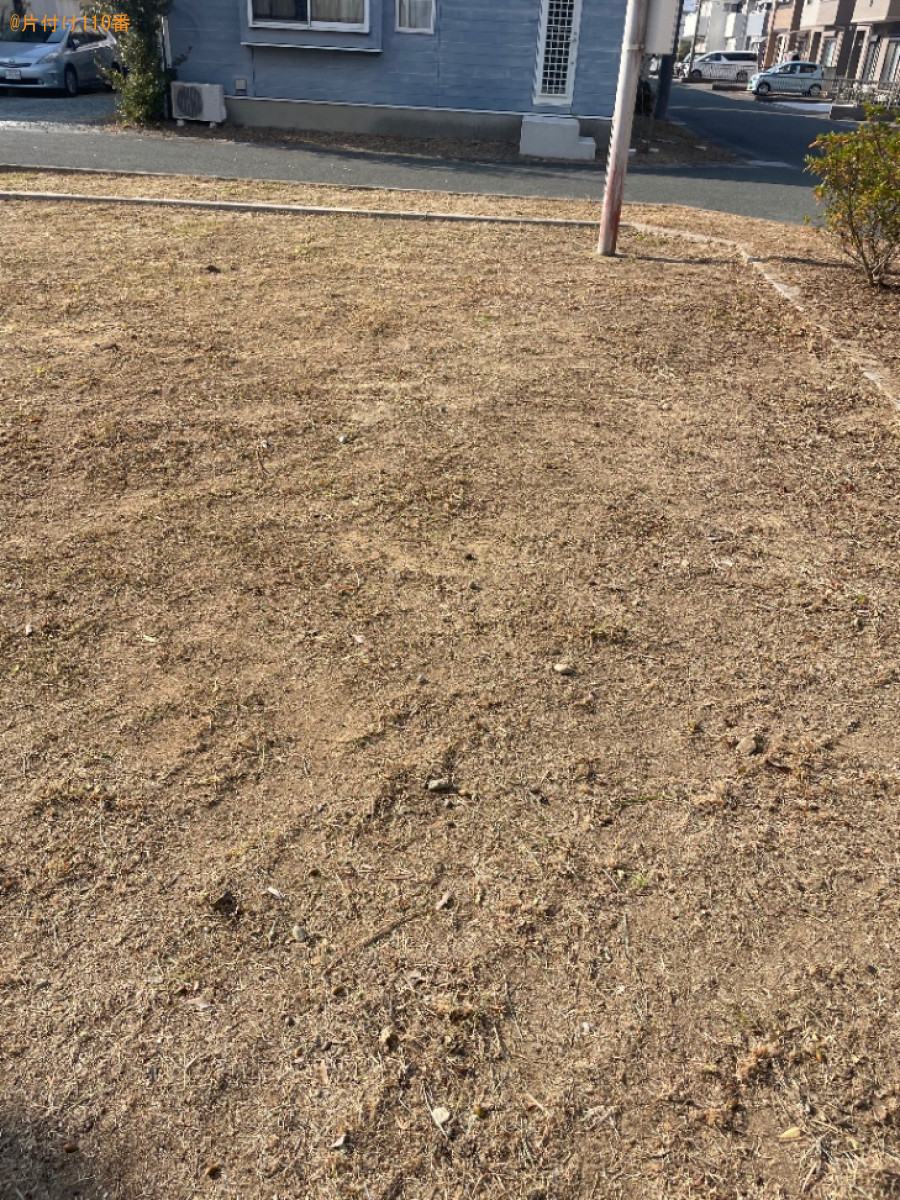 【浜松市中央区】草刈り作業ご依頼　お客様の声