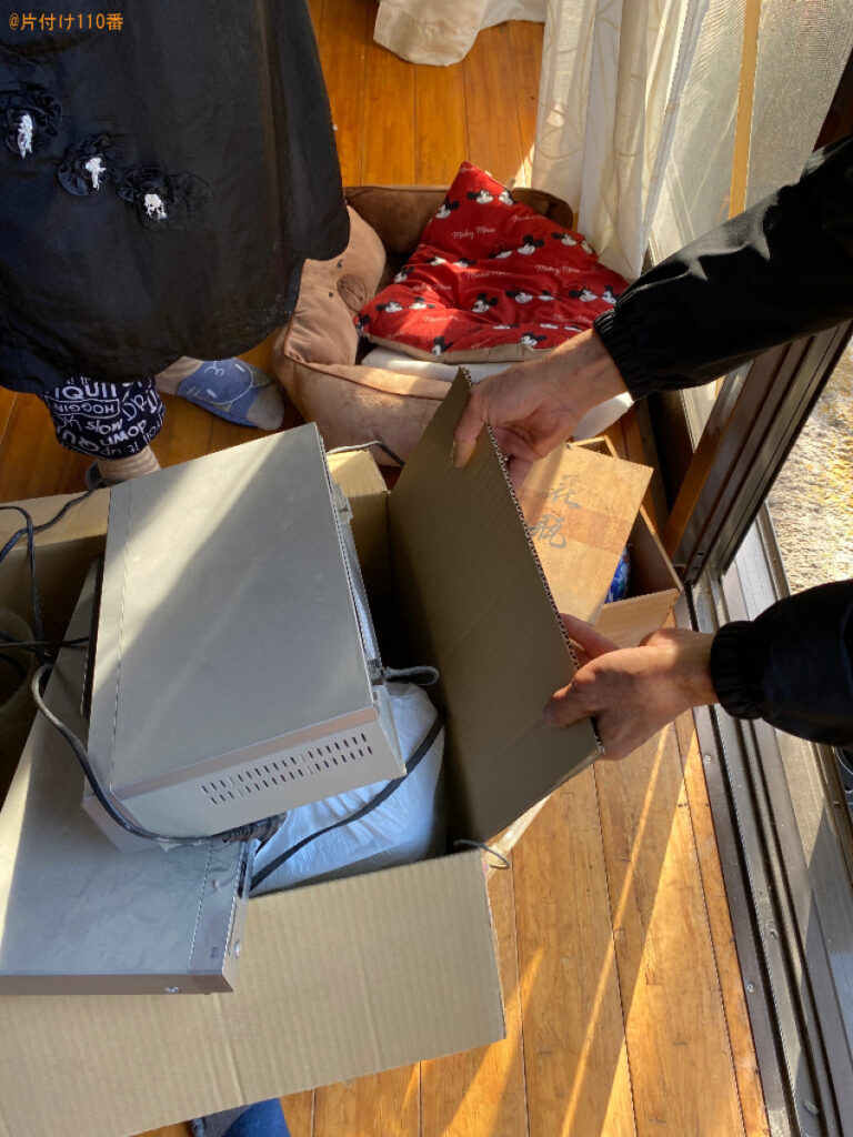 【築上郡上毛町】小型家電、クッション、ラック、ネット等の回収