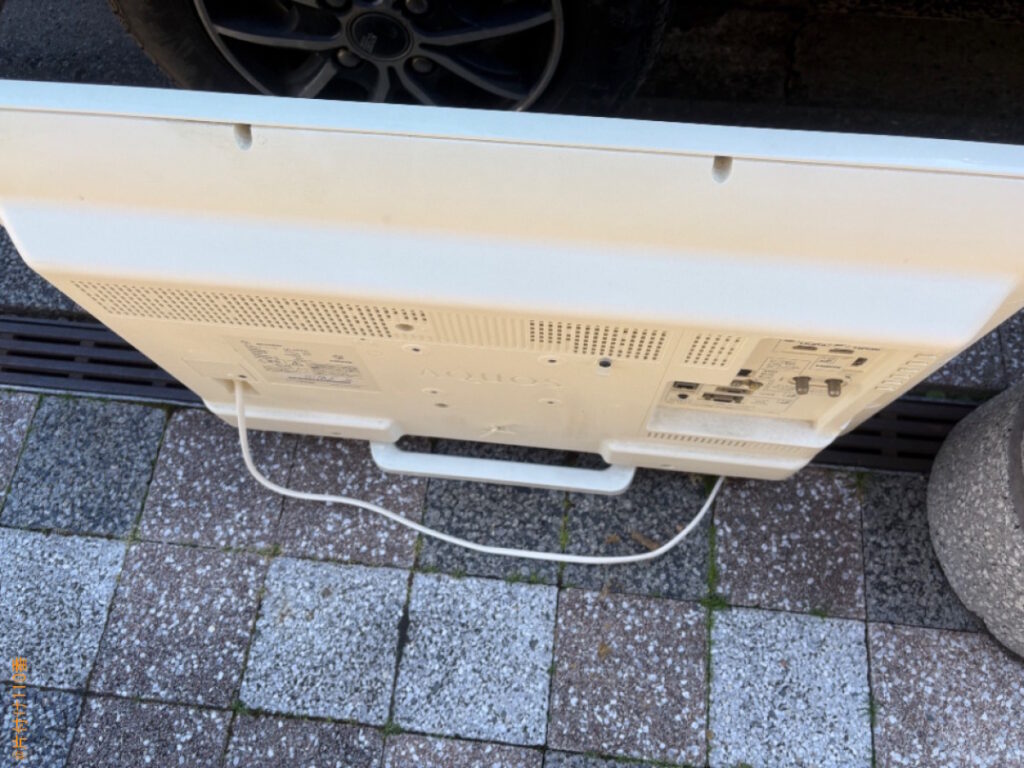 【新宿区】テレビの回収・処分ご依頼　お客様の声