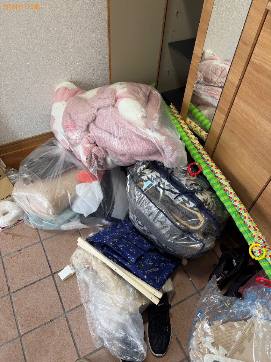 【五所川原市】布団、ジョイントマット、衣類、一般ごみ等の回収