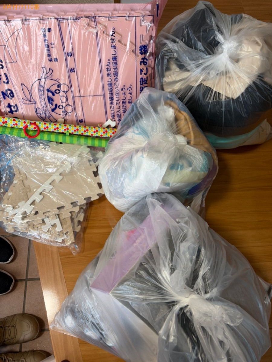 【五所川原市】布団、ジョイントマット、衣類、一般ごみ等の回収