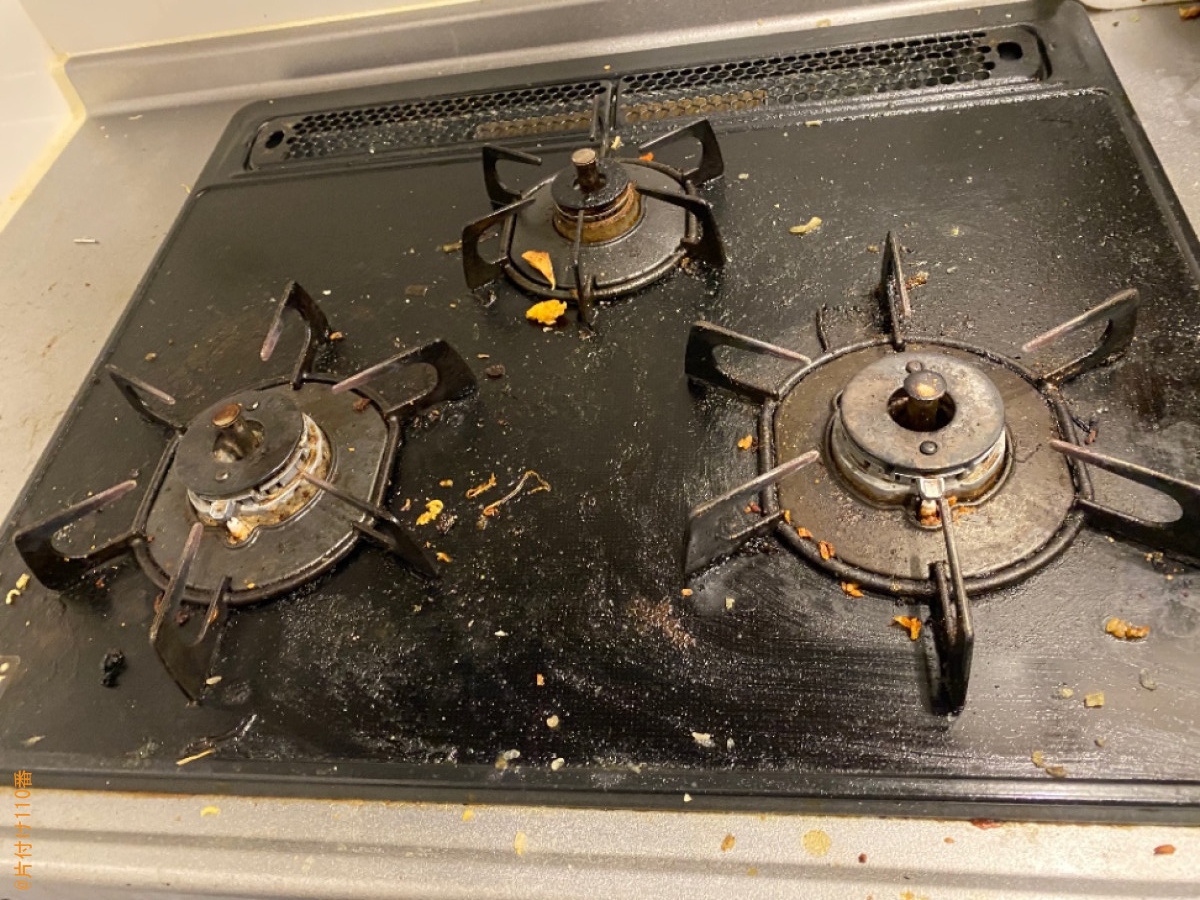 【大阪市西成区】ガスコンロ、キッチン、エアコンクリーニングご依頼