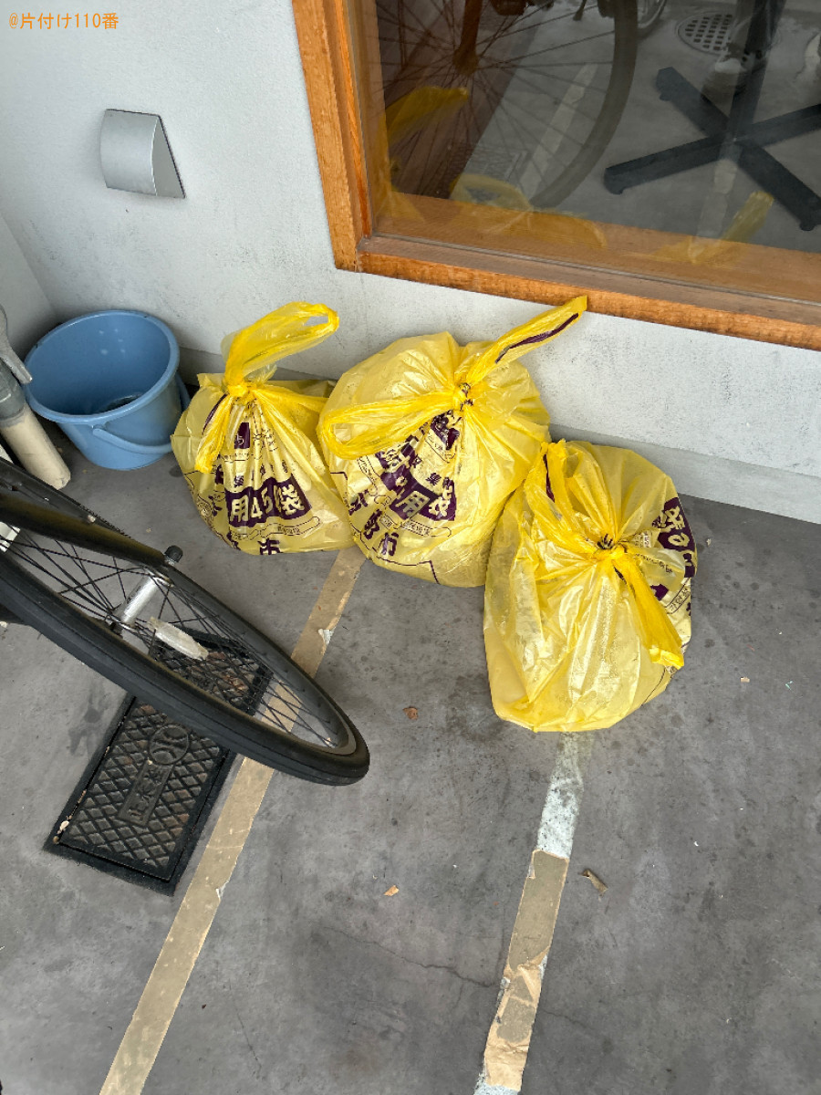 【京都市左京区】一般ごみの回収・処分ご依頼　お客様の声