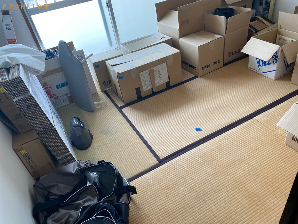 【松江市西川津町】ホットカーペット、布団、一般ごみ等の回収・処分