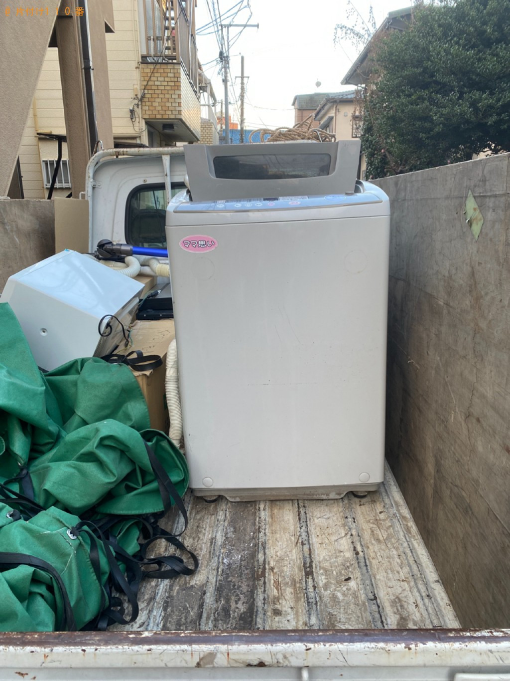 【練馬区】洗濯機の回収・処分ご依頼　お客様の声