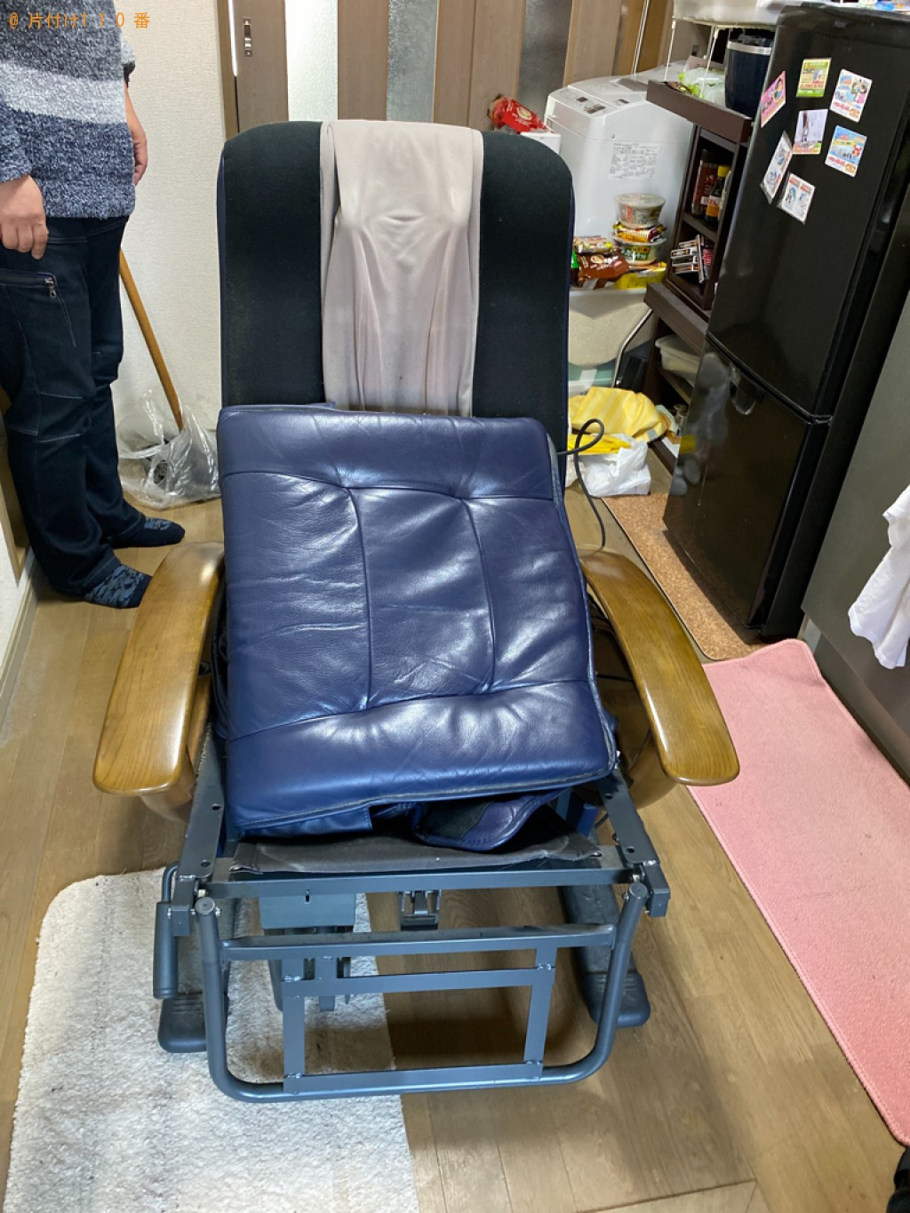 【出雲市天神町】マッサージチェアの回収・処分ご依頼　お客様の声