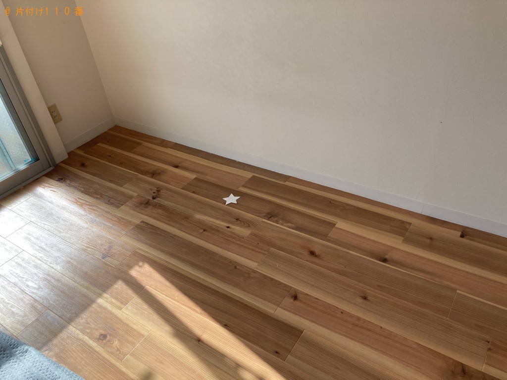 【霧島市】マットレス付きシングルベッドの回収・処分ご依頼