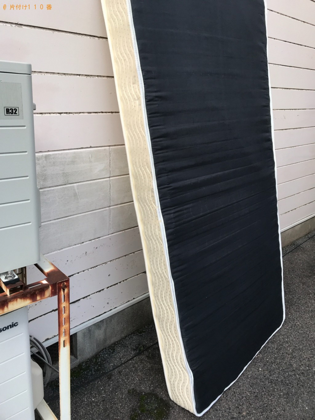 【松江市西川津町】シングルベッドマットレスの回収・処分ご依頼