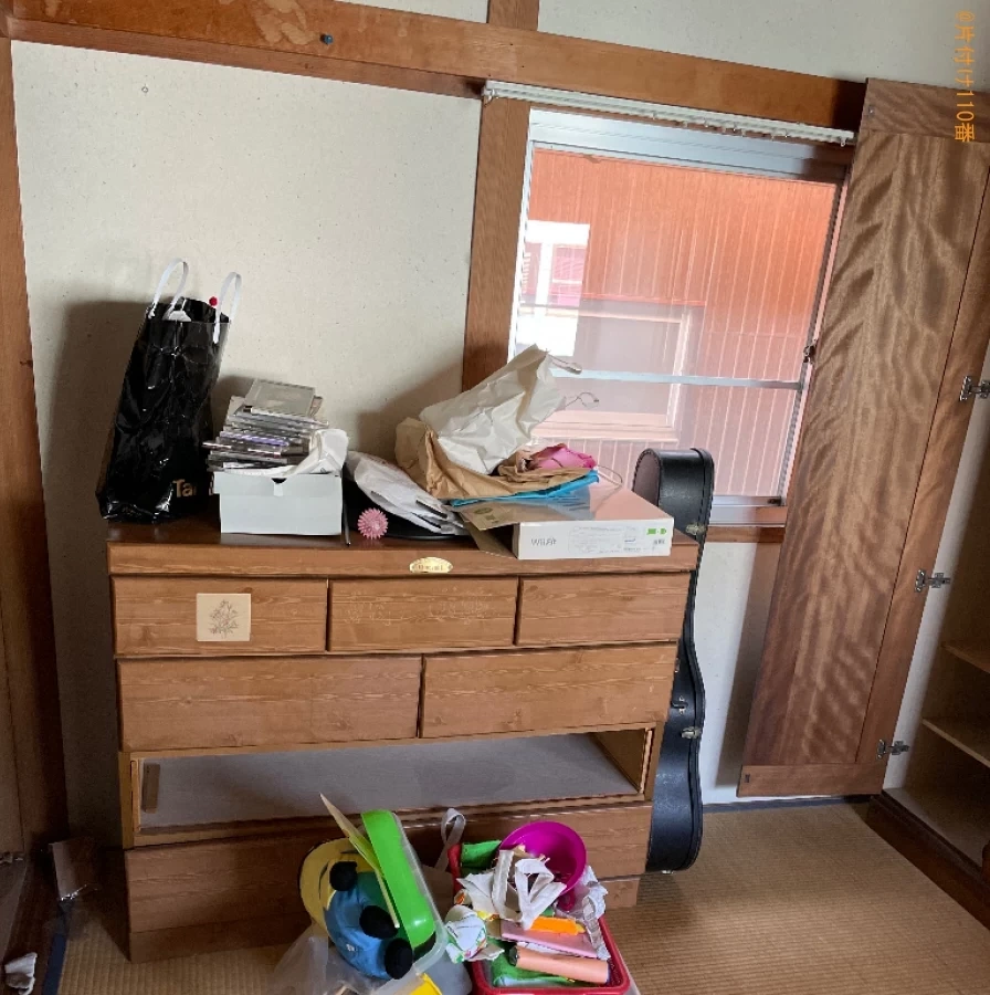 【宮崎市】タンス、楽器、布団、一般ごみ等の回収・処分ご依頼