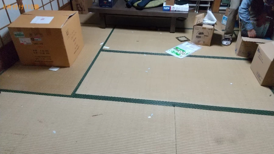 【福山市駅家町】ごみ屋敷状態になったお部屋の片付け作業ご依頼