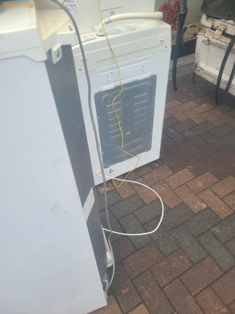 【新居浜市坂井町】冷蔵庫、洗濯機、オーブントースター等の回収