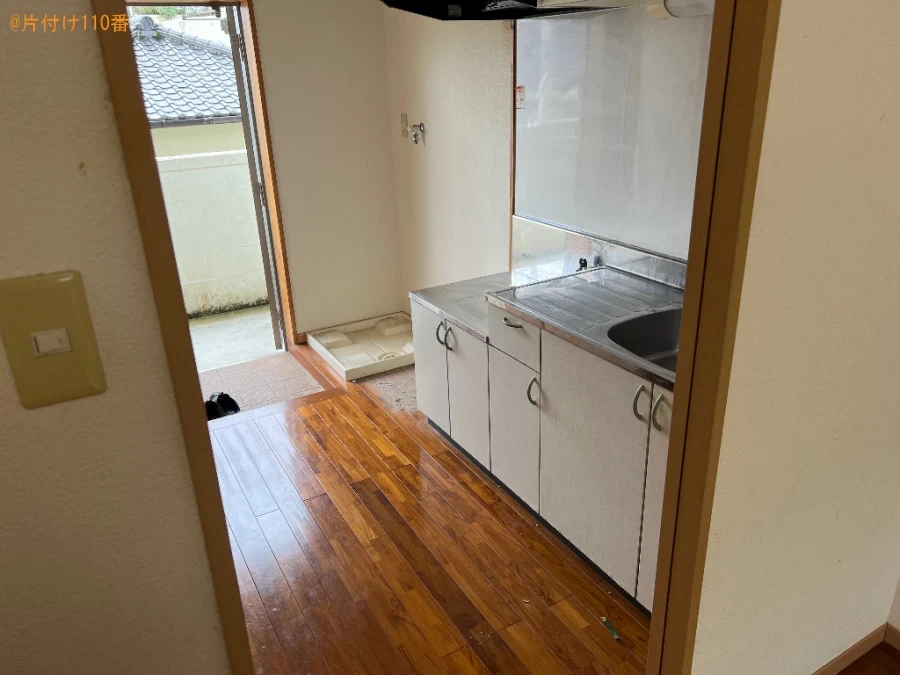 【名護市】マットレス付きシングルベッド、冷蔵庫、洗濯機等の回収