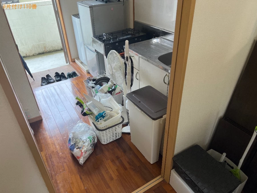 【名護市】マットレス付きシングルベッド、冷蔵庫、洗濯機等の回収