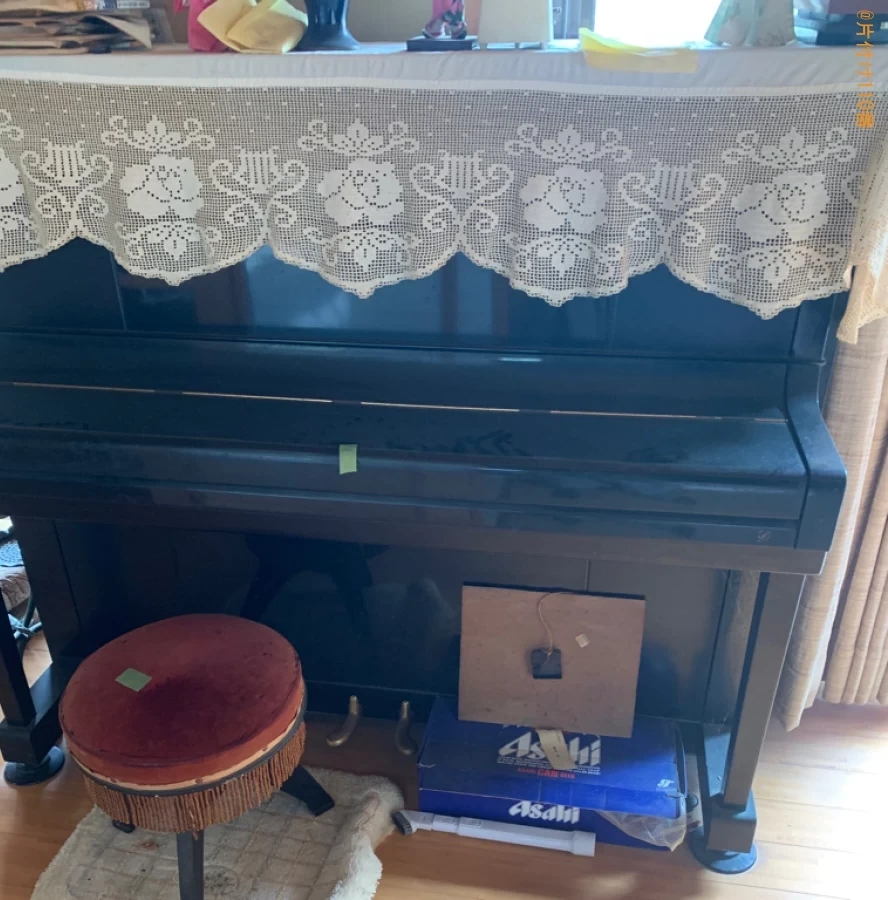 【中津市本耶馬渓町】アップライトピアノ、仏壇、タンス等の回収