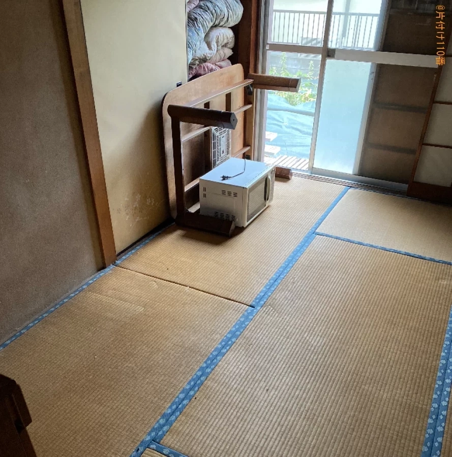 【横浜市金沢区】折り畳みベッド、タンス、スタンドミラー等の回収