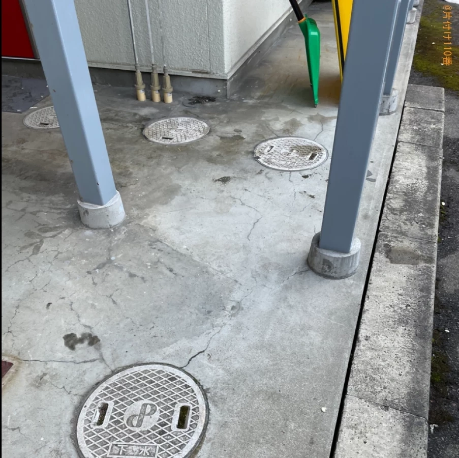 【弘前市南塘町】収納ケース、一般ごみ等の回収とハウスクリーニング