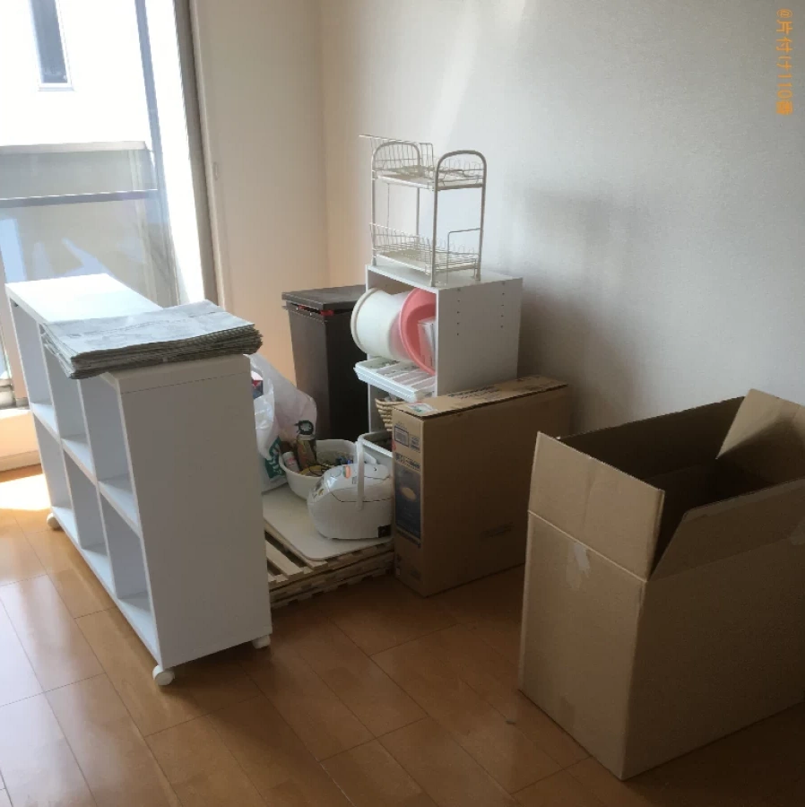 【羽島郡岐南町】冷蔵庫、カラーボックス、ラック、炊飯器等の回収