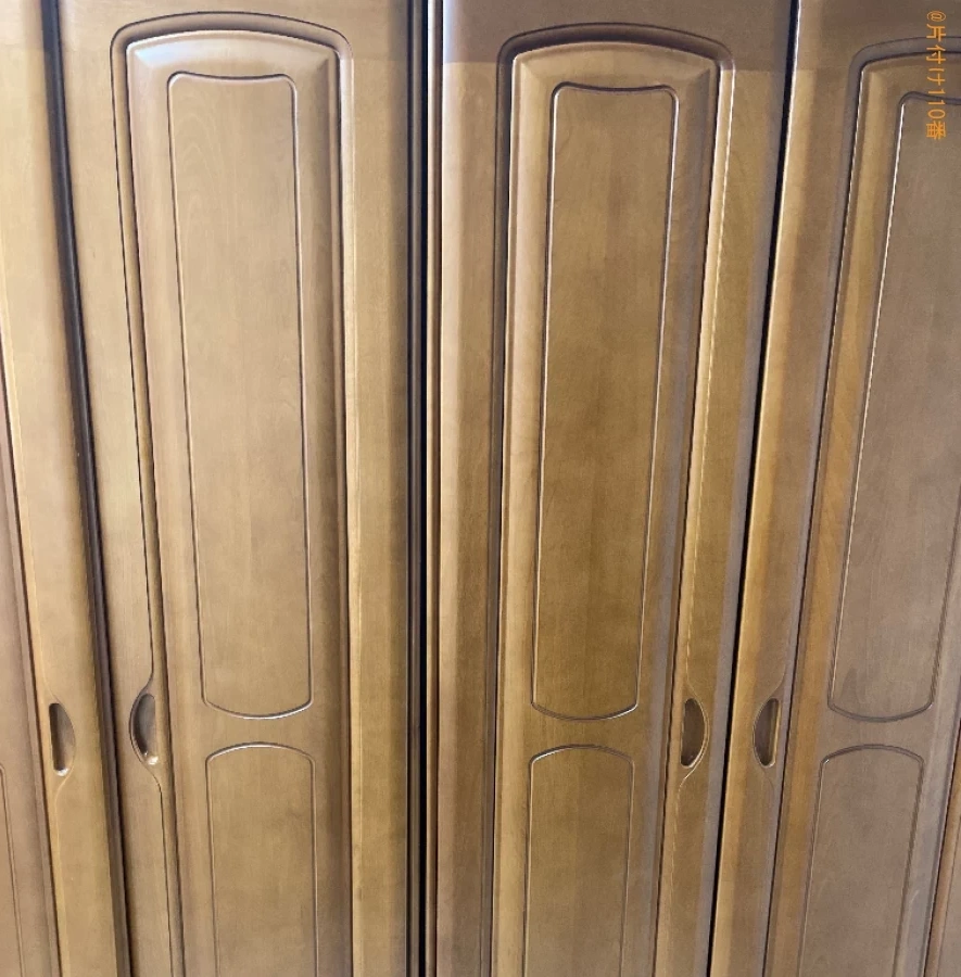 【岡山市中区】食器棚、婚礼タンスの回収・処分ご依頼　お客様の声