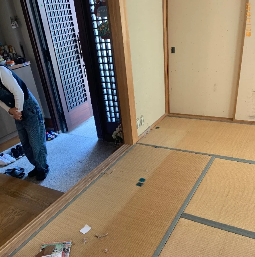 【鳥取市】タンス、食器棚の回収・処分ご依頼　お客様の声