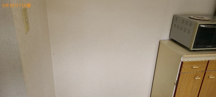 【下関市綾羅木南町】食器棚、鏡台、婚礼タンスの回収・処分ご依頼