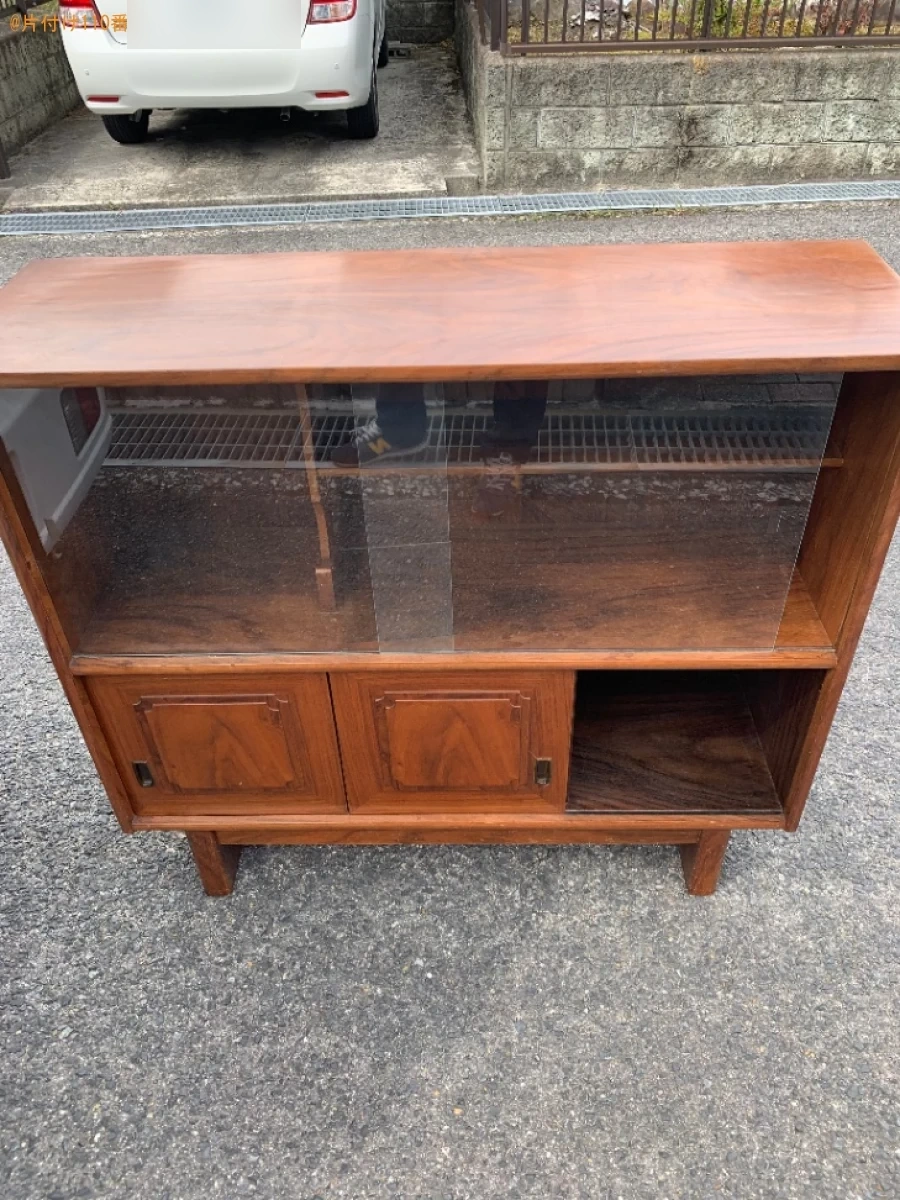 【名張市】タンス、食器棚の回収・処分ご依頼　お客様の声